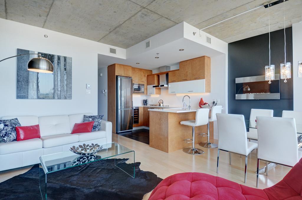 Apartamento Les Immeubles Charlevoix - Le 760-514 Ciudad de Quebec Habitación foto